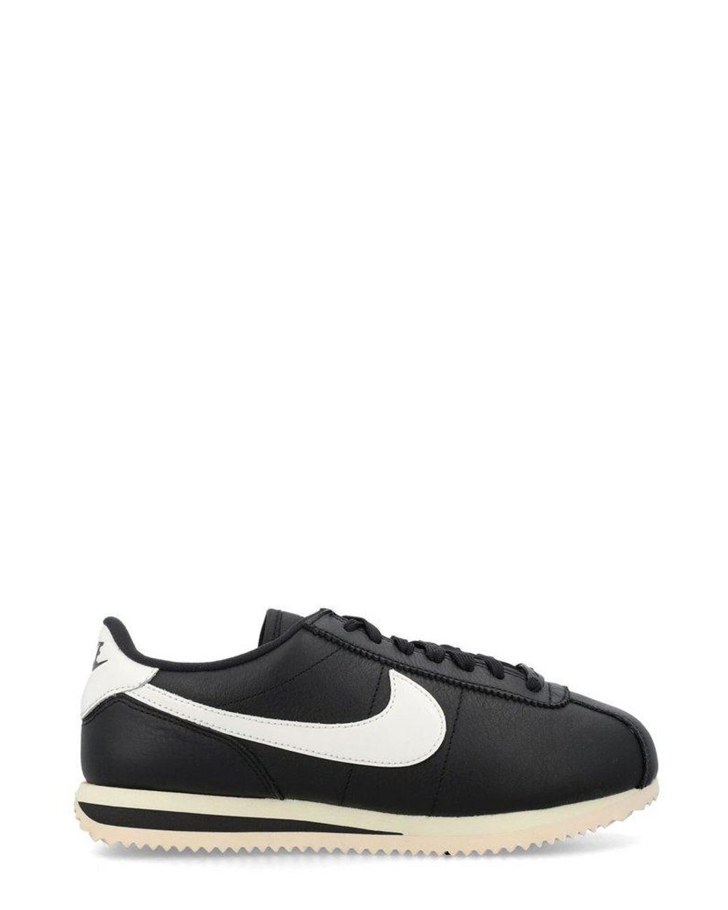 Nike Cortez 23 Premium Lace-up Sneakers in Black | Lyst
