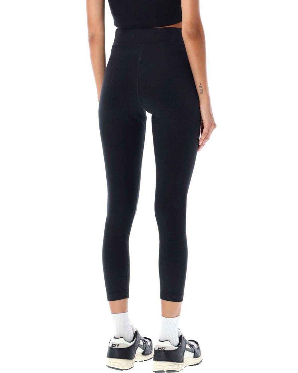 Nike Sportswear Classic High-waisted 7/8 leggings in Black