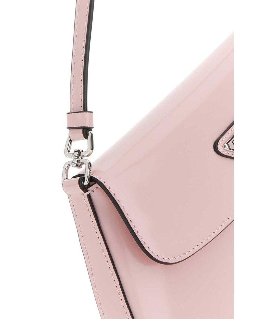 Pink prada store shoulder bag