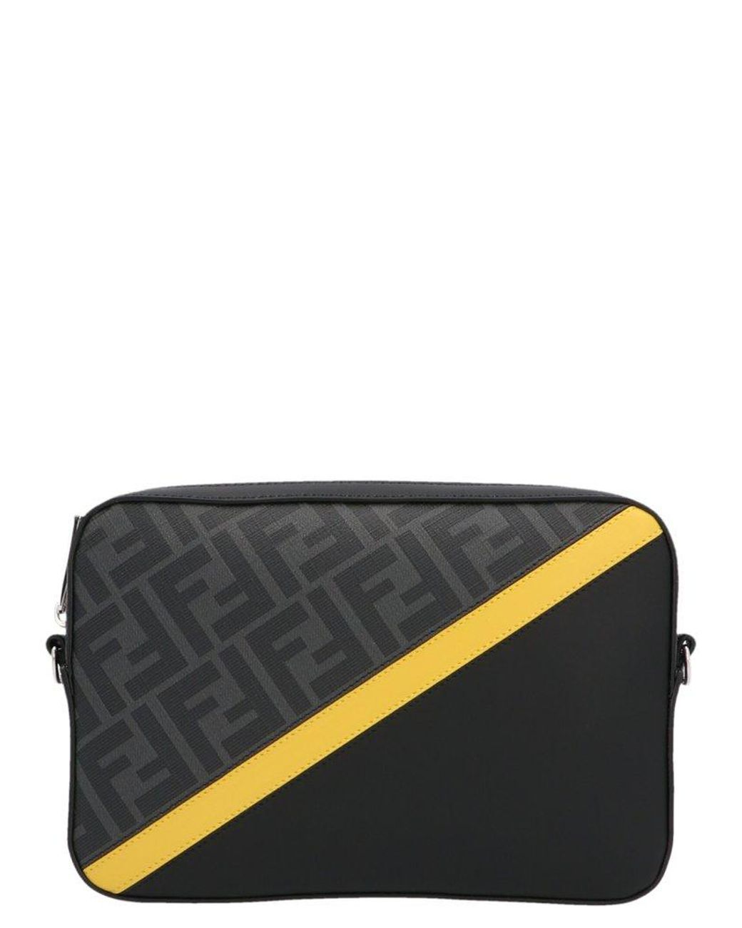 Fendi Ff Motif Camera Case in Gray for Men Lyst