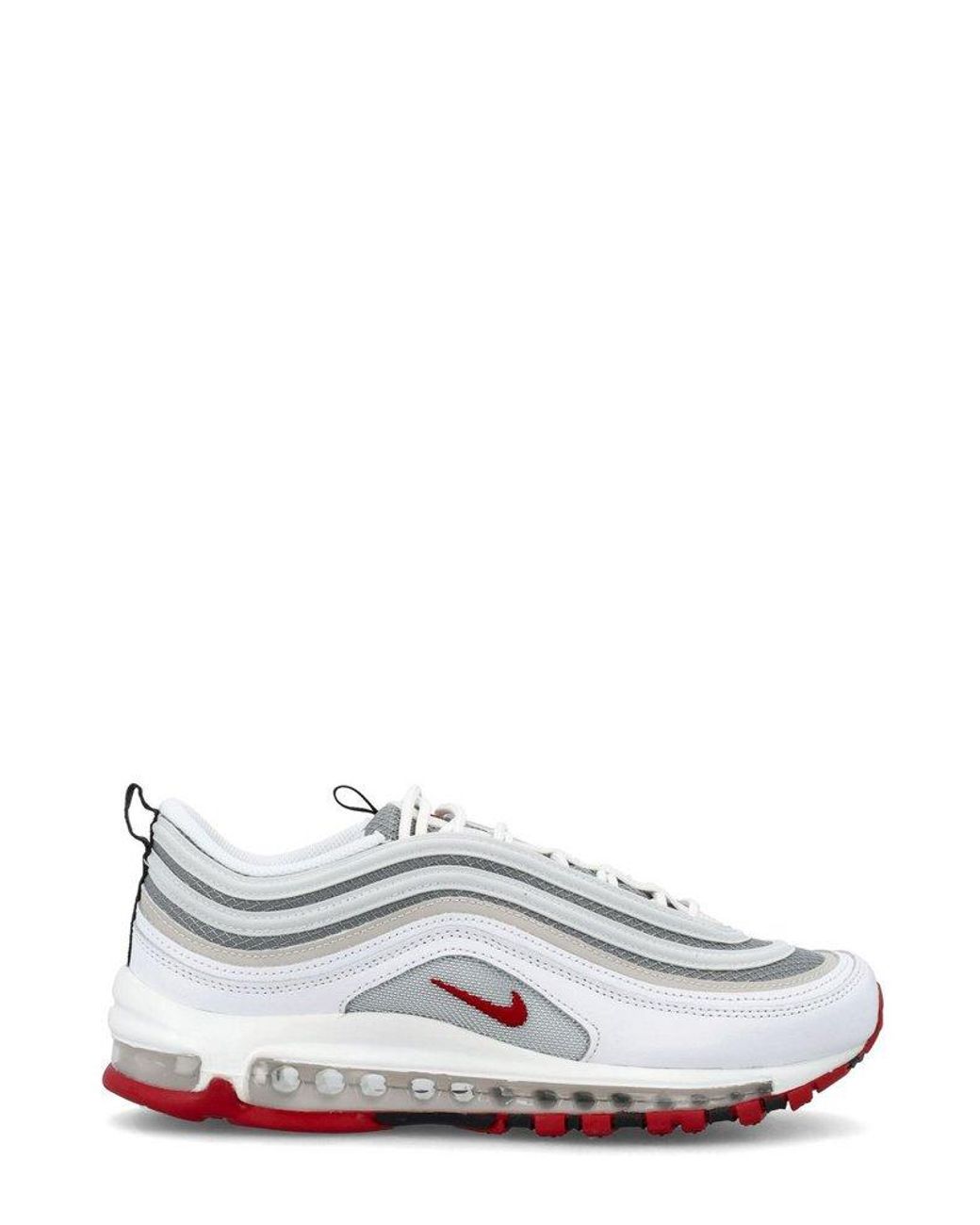 Nike Rubber Air Max 97 Low-top Sneakers in White | Lyst