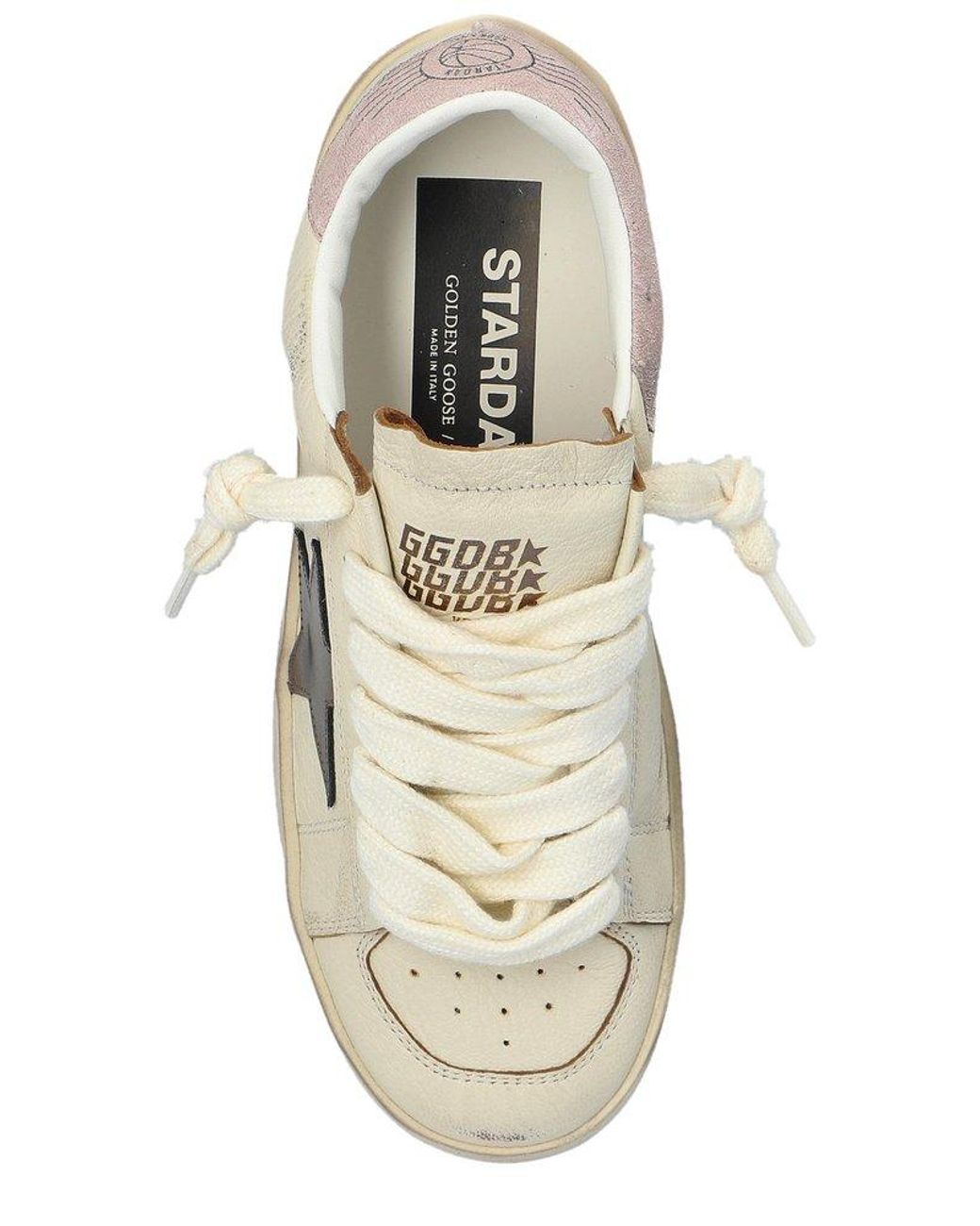 Golden ｜SNEAKERS (GWF00128 F000566 10100) Women's Stardan sneakers in total white leather | Golden Goose