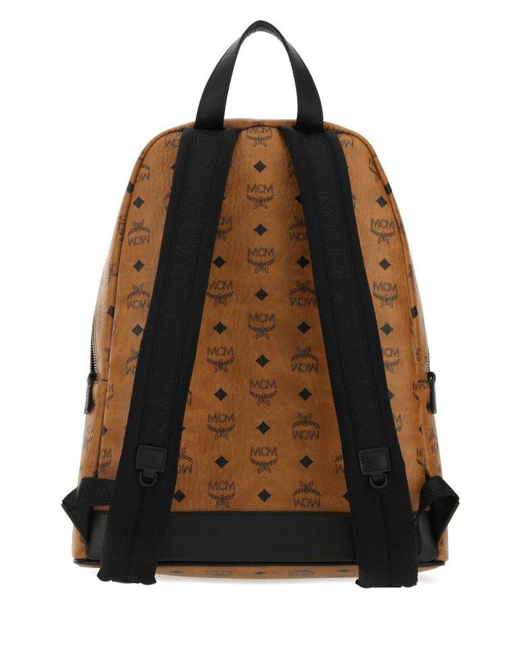 Medium Stark Backpack in Visetos Cognac