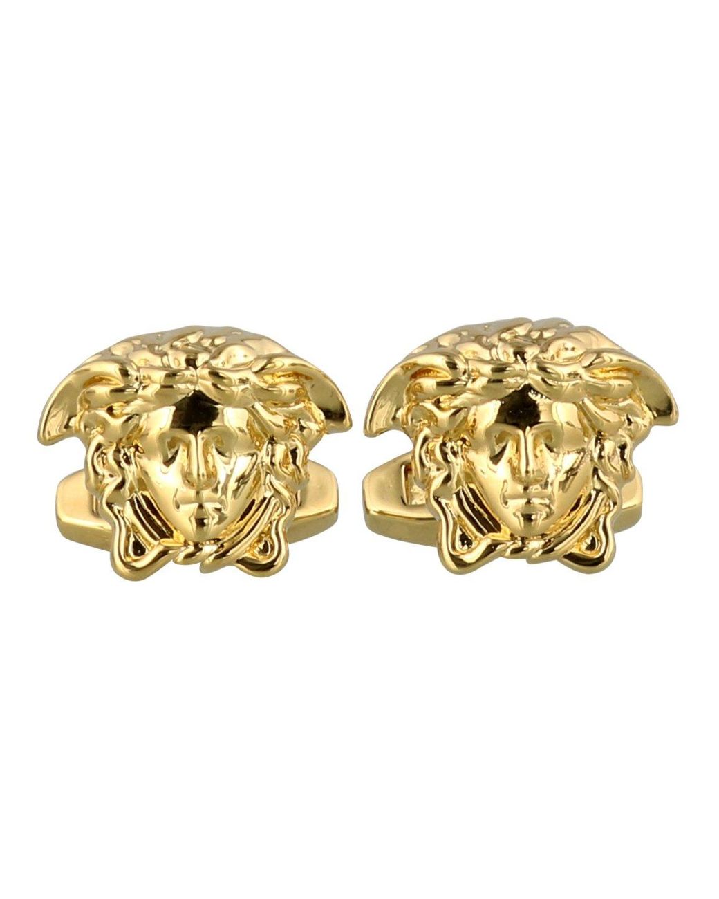Versace Gold Medusa Cufflinks in Metallic for Men Save 53 Lyst