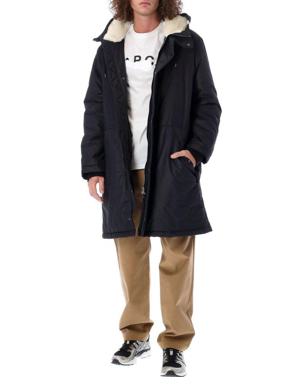 A.P.C. Hector Parka in Blue for Men | Lyst