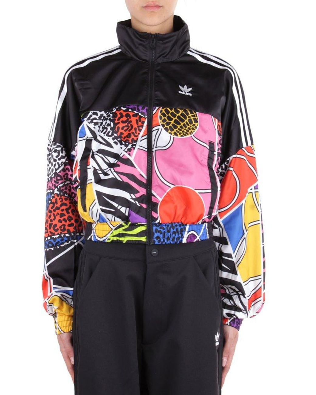 ADIDAS ORIGINALS + Thebe Magugu floral-print stretch recycled