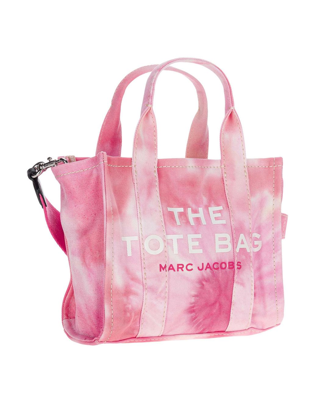 Marc Jacobs Pink The Tie Dye Small Tote Bag