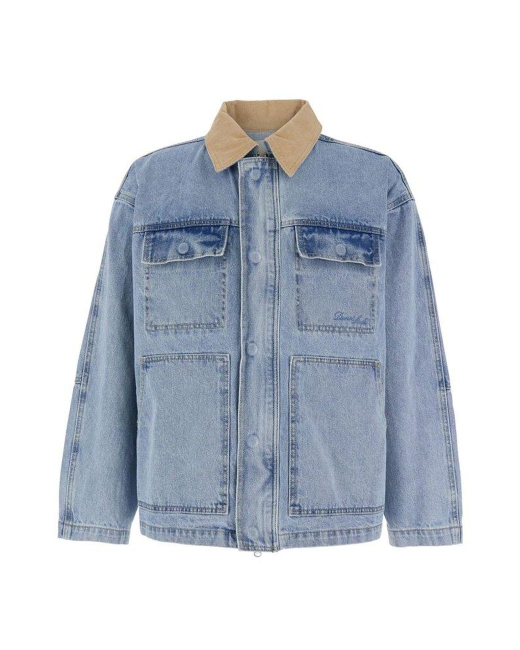 Dunst ♥ for WOMEN UNISEX VINTAGE WORK DENIM JACKET DUNST Women's Unisex Vintage Denim Work Jacket in Classic