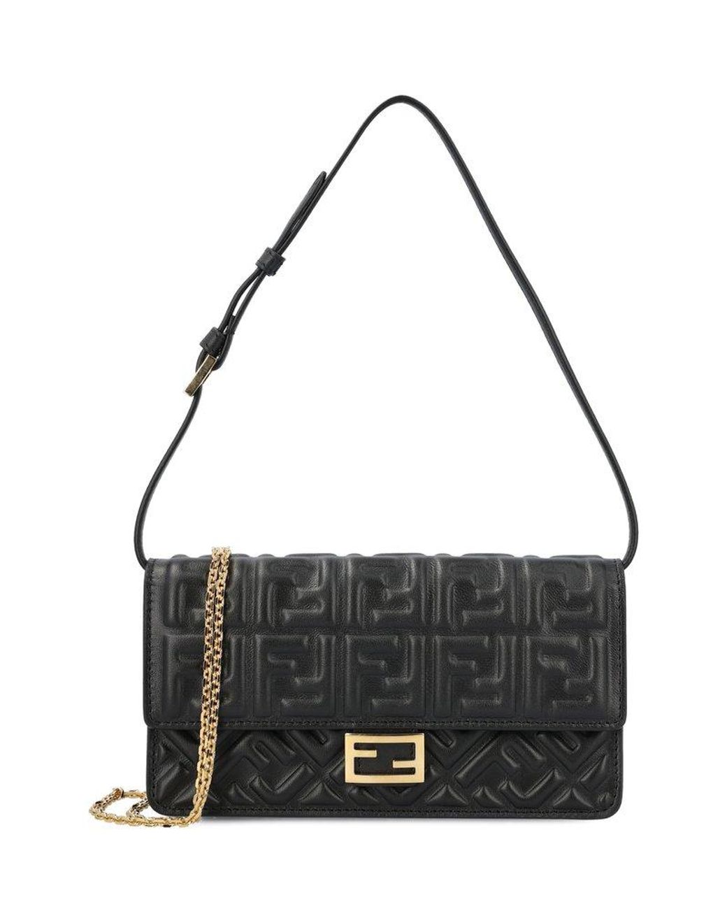 Fendigraphy Small Leather Black | Fendi