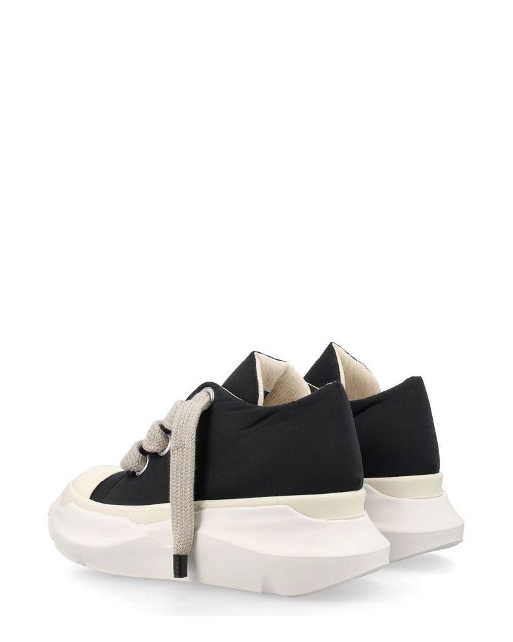 Rick Owens Jumbo Laces Abstract Sneakers in Black for Men | Lyst Rick Owens Jumbo Laces Abstract Sneakers in Black for Men | Lyst