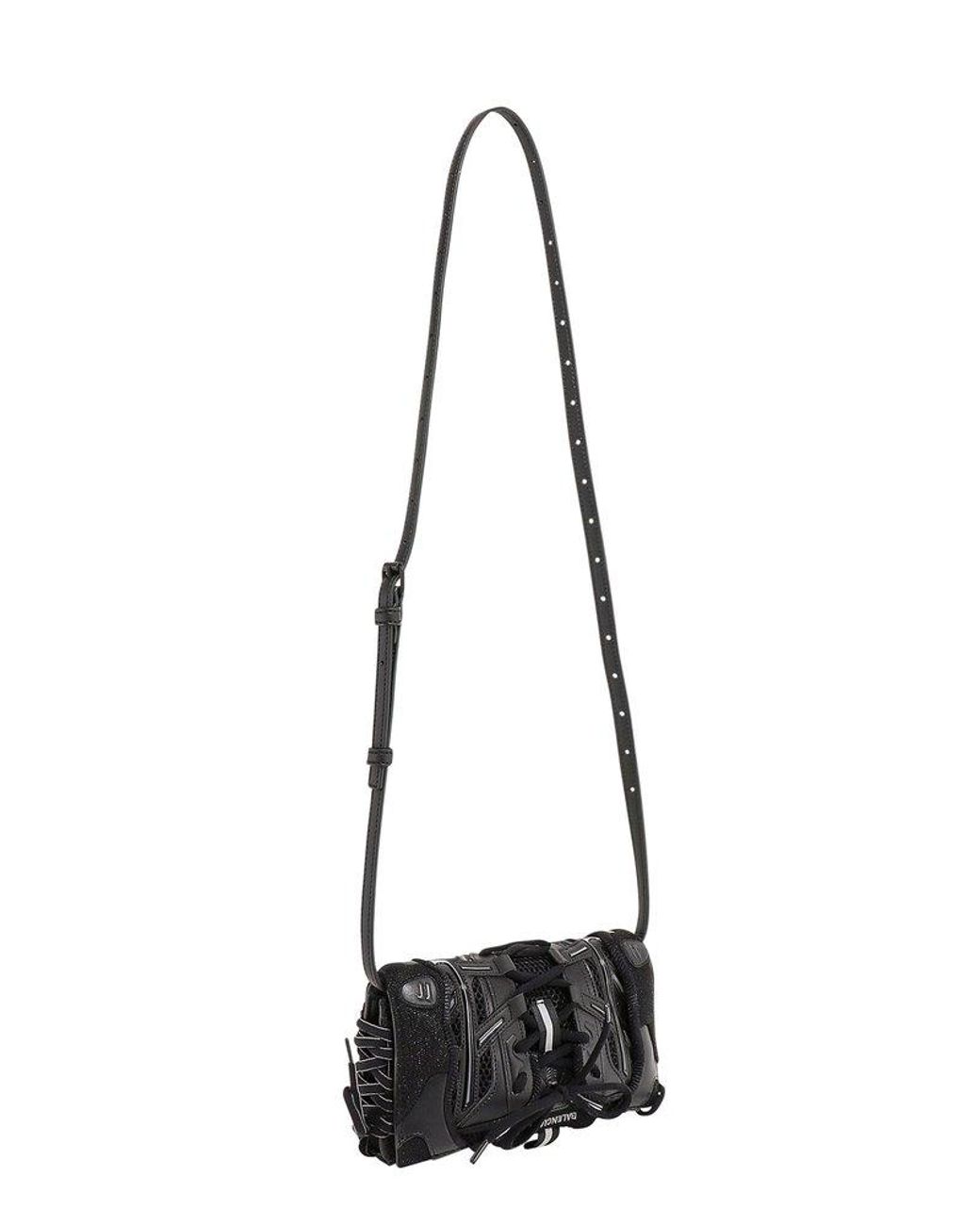 Balenciaga Sneakerhead Phone Holder Crossbody Bag in Black Balenciaga Sneakerhead Phone Holder Crossbody Bag in Black