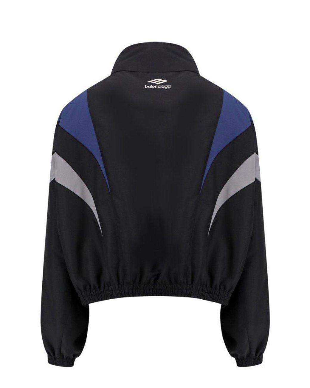 Balenciaga 3b Sports Icon Off-shoulder Tracksuit Jacket in