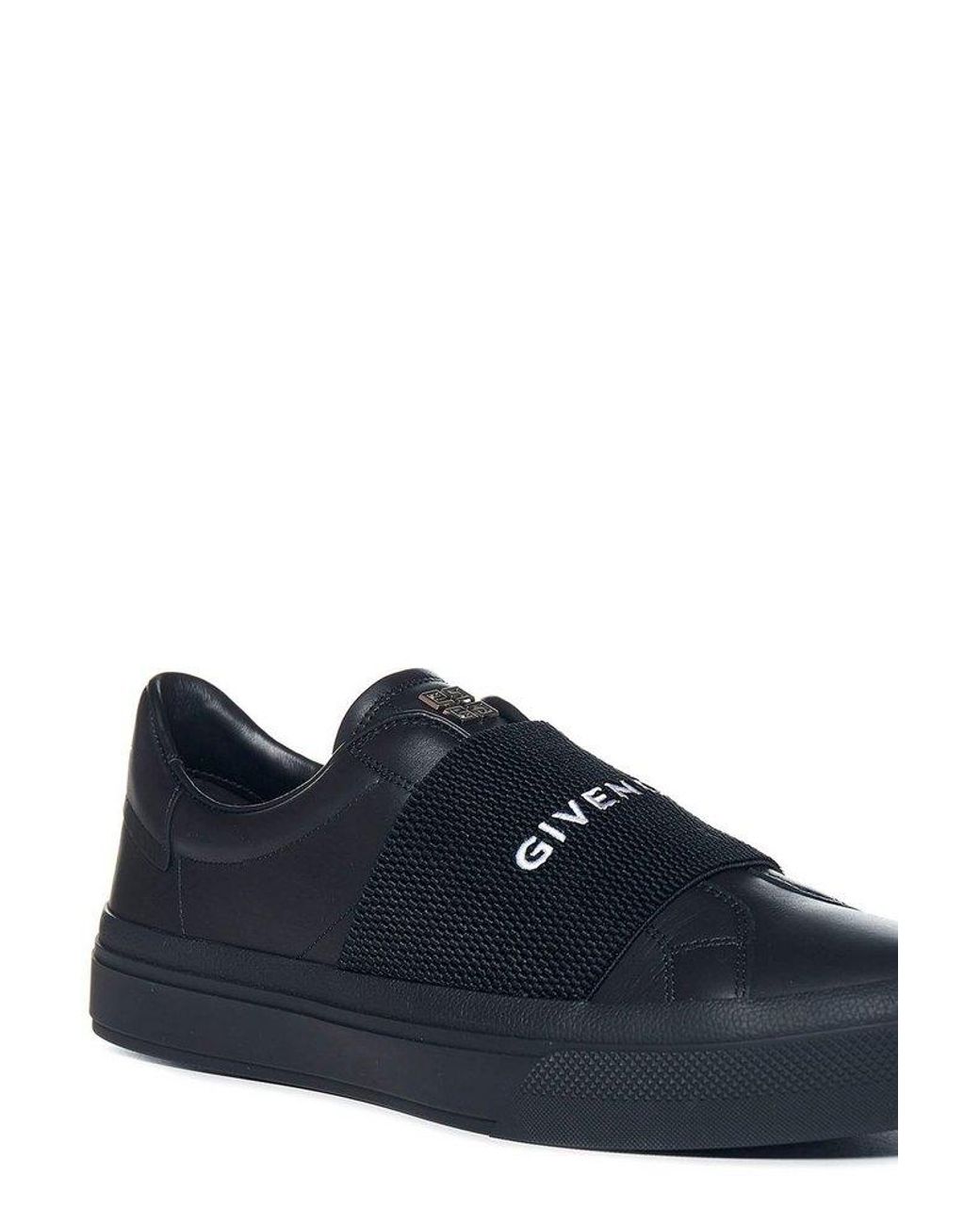 Logo leather sneakers in white - Givenchy Kids | Mytheresa