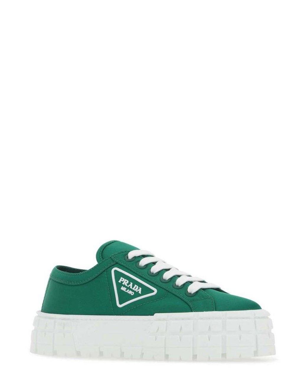Prada logo lug platform sneaker new arrivals