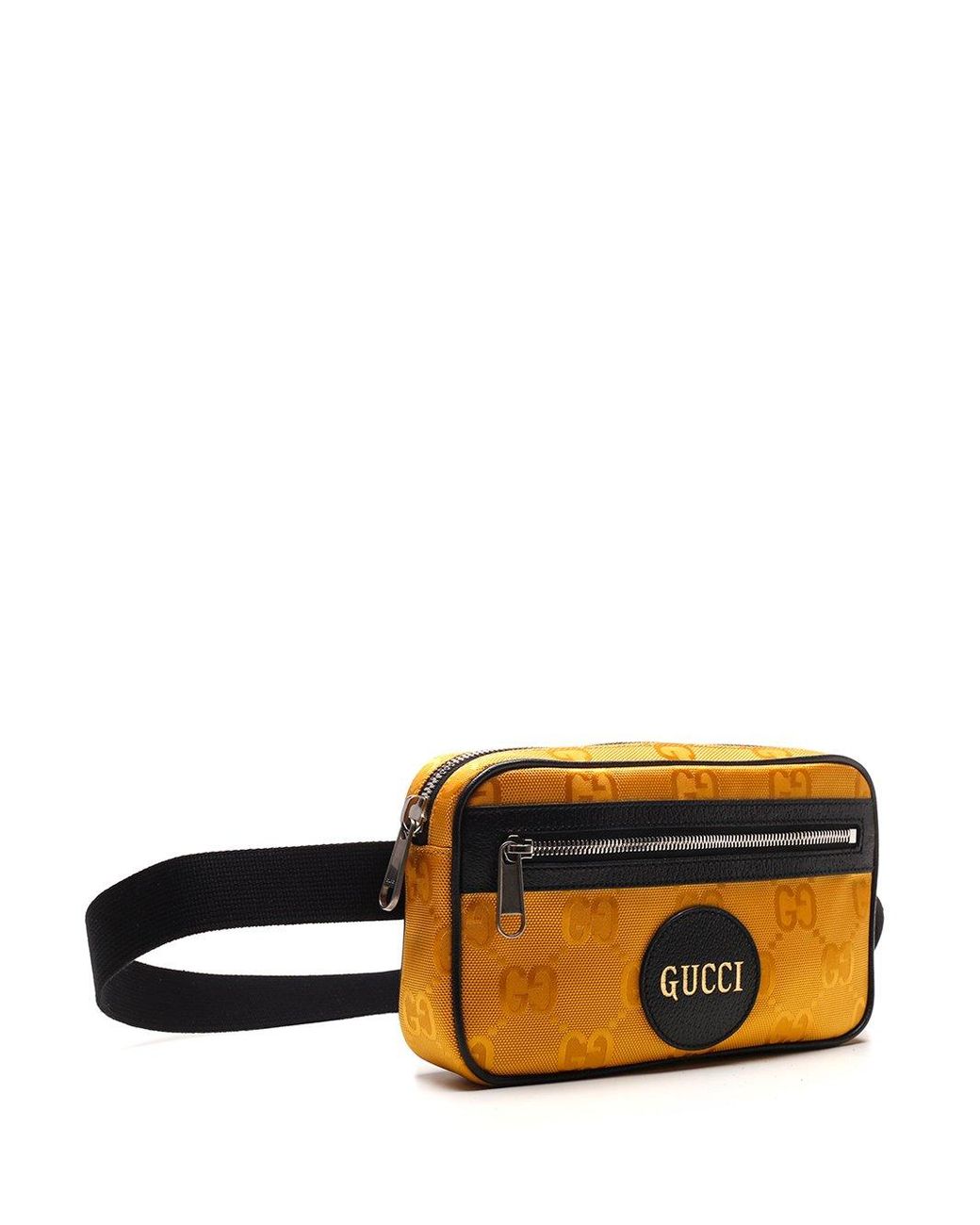 Gucci belt bag shop yellow and black