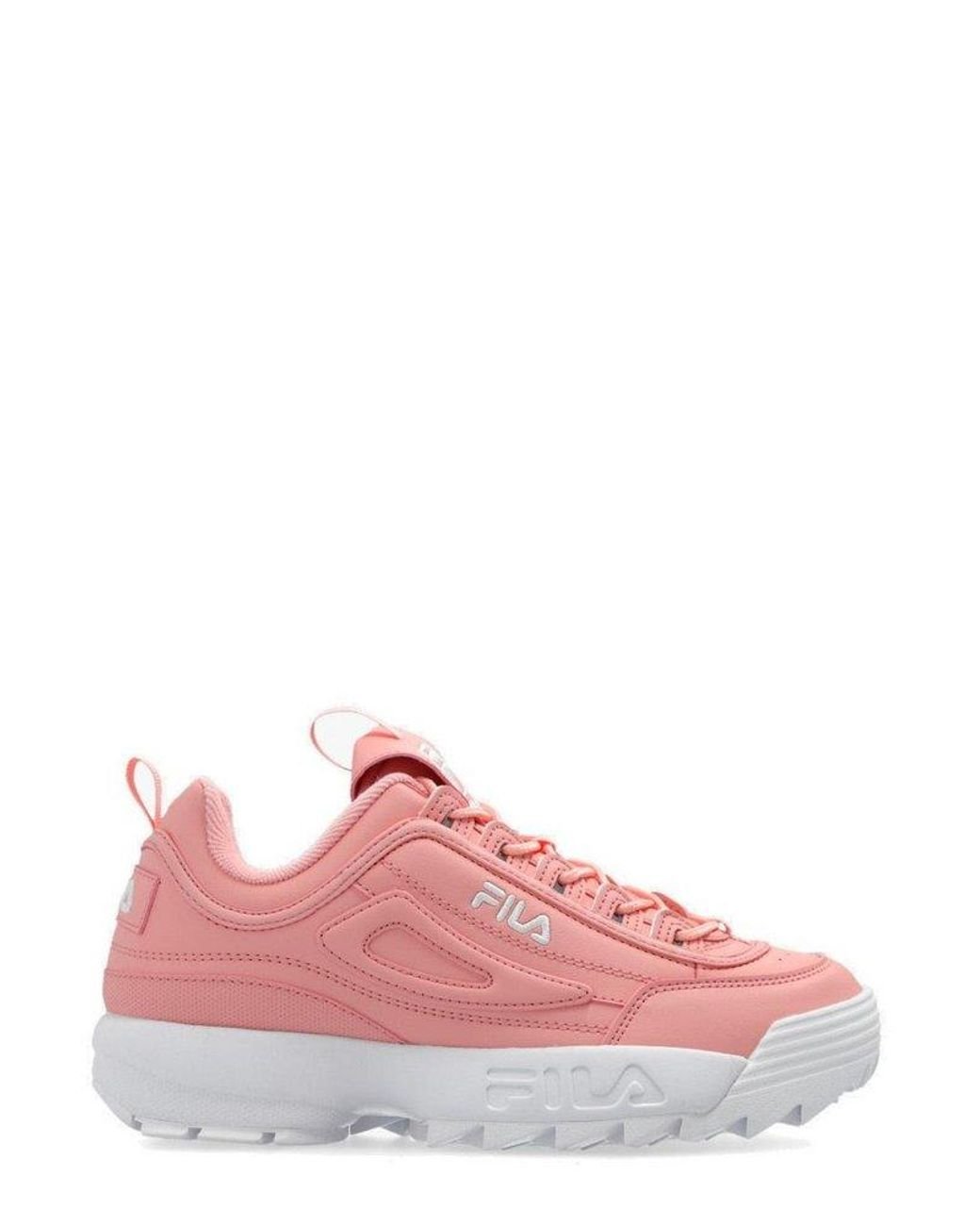 Fila Disruptor Low Lace-up Sneakers in Pink | Lyst