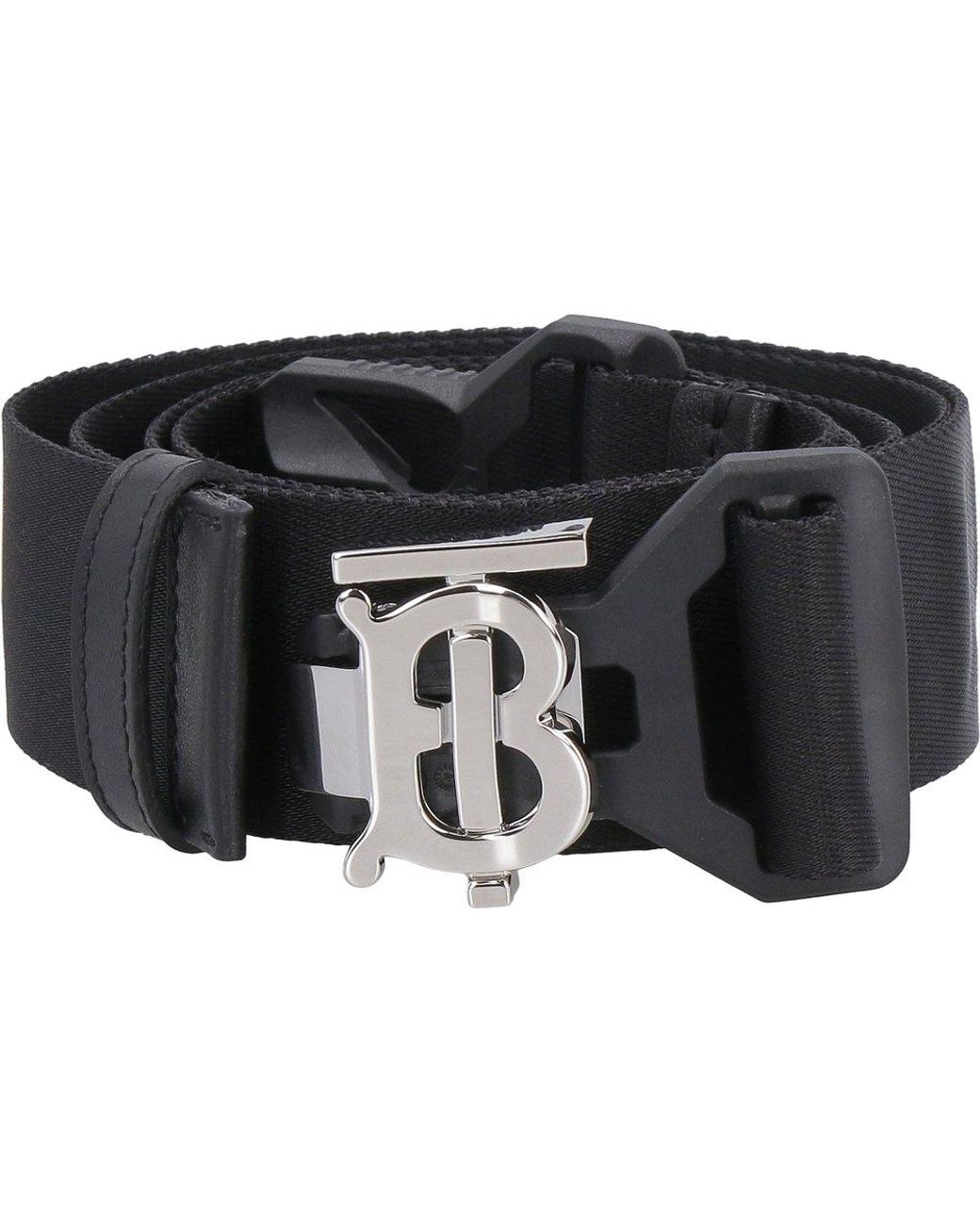 Burberry Black Webbing Belt