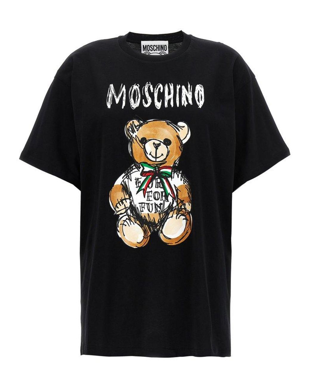 【関税込み】Moschino ブラック Teddy Bear Collar コート Moschinoのブラック Teddy Bear Collar コートがセール中