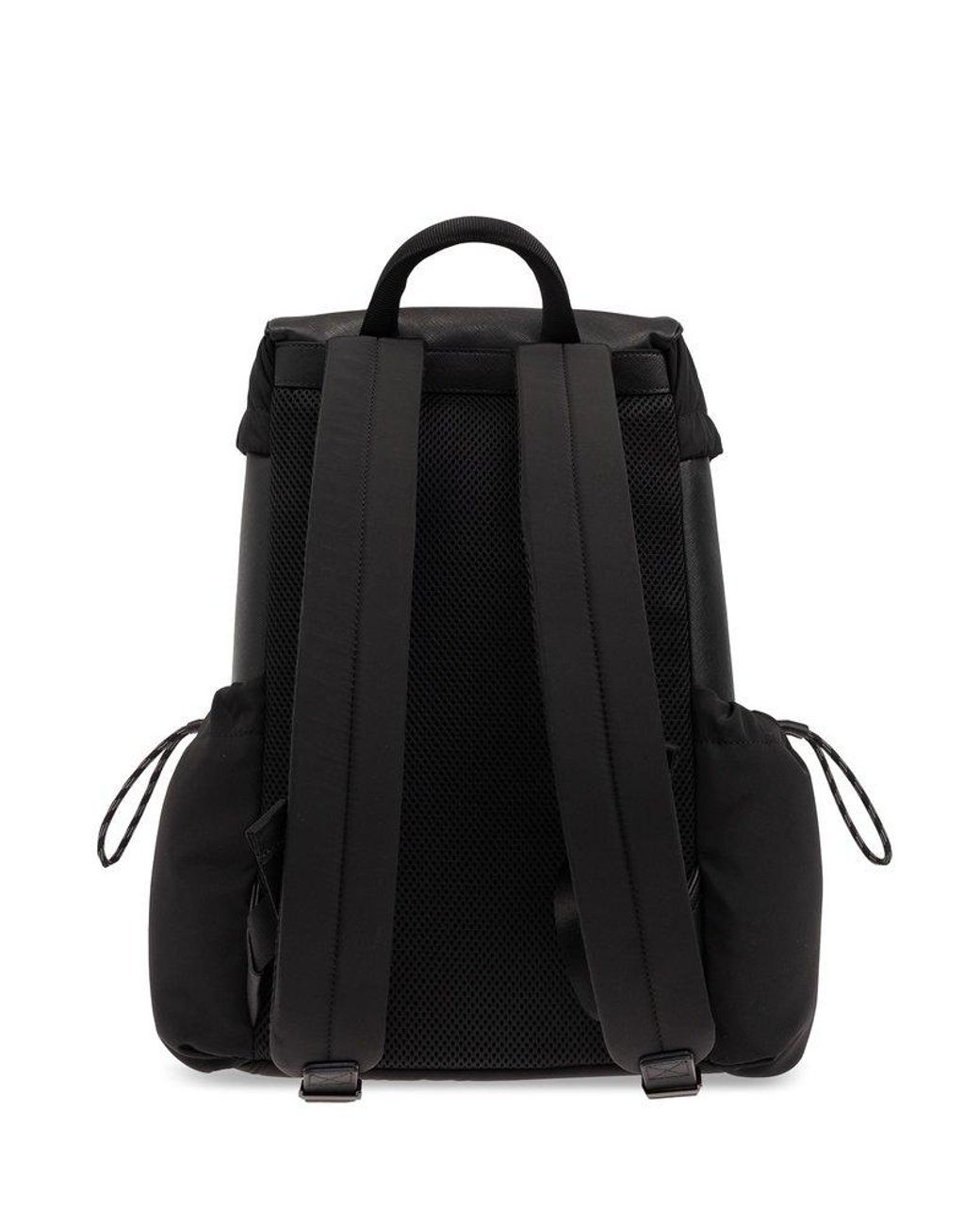 Emporio Armani Backpack With Logo in Black for Men | Lyst