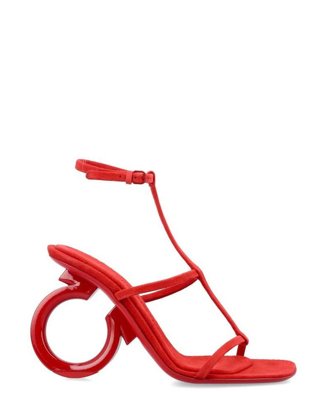 ferragamo red sandals