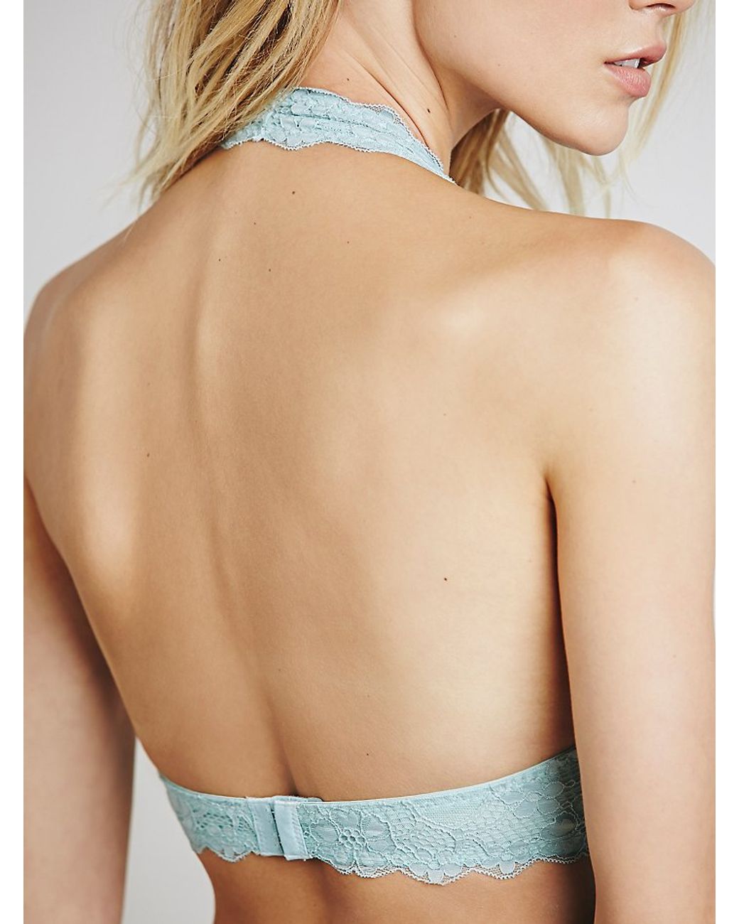 Free People Galloon Lace Racerback Size - Small in Lemon Ice Water at   Women's Clothing store