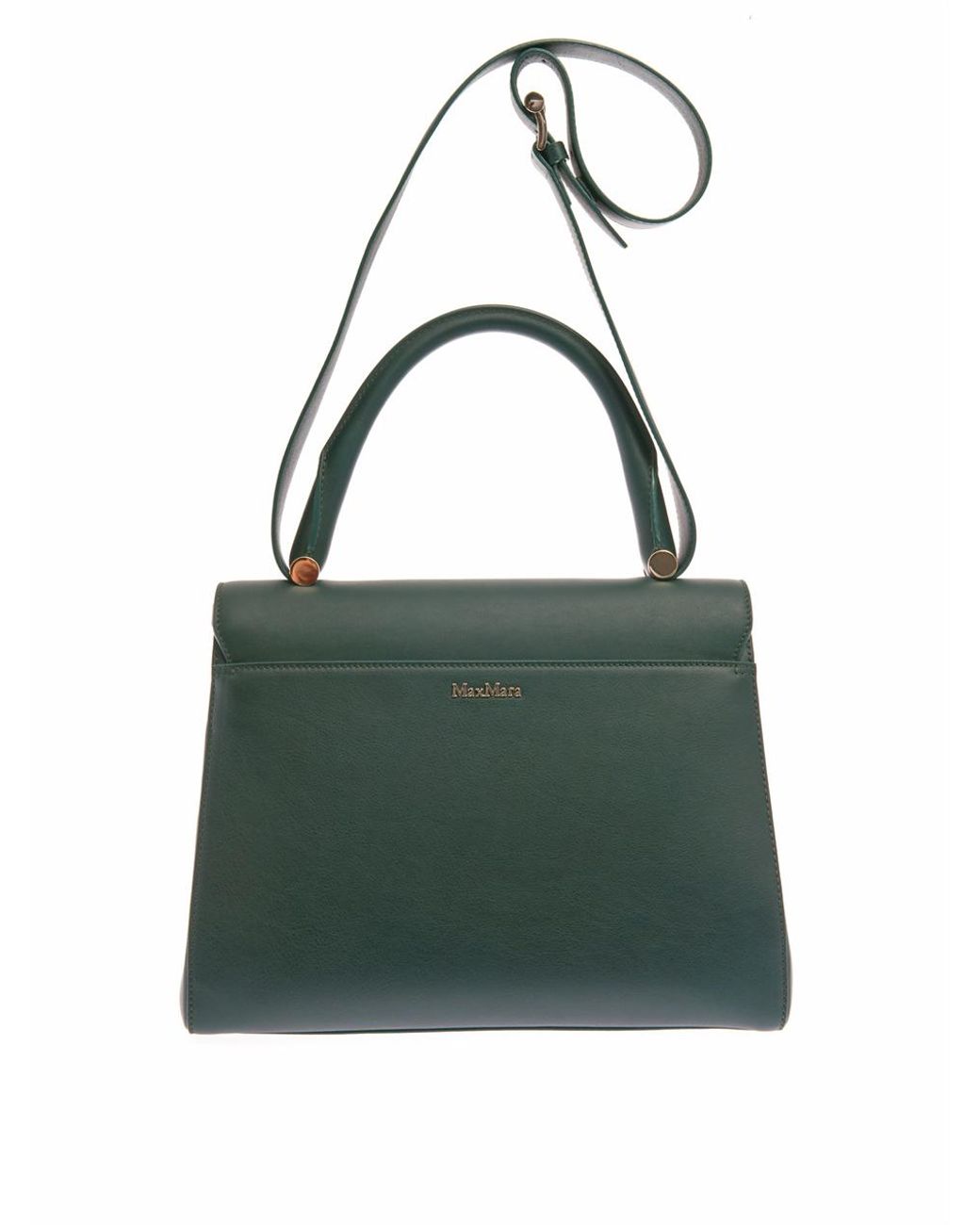 Max Mara Large J Bag in Green Lyst