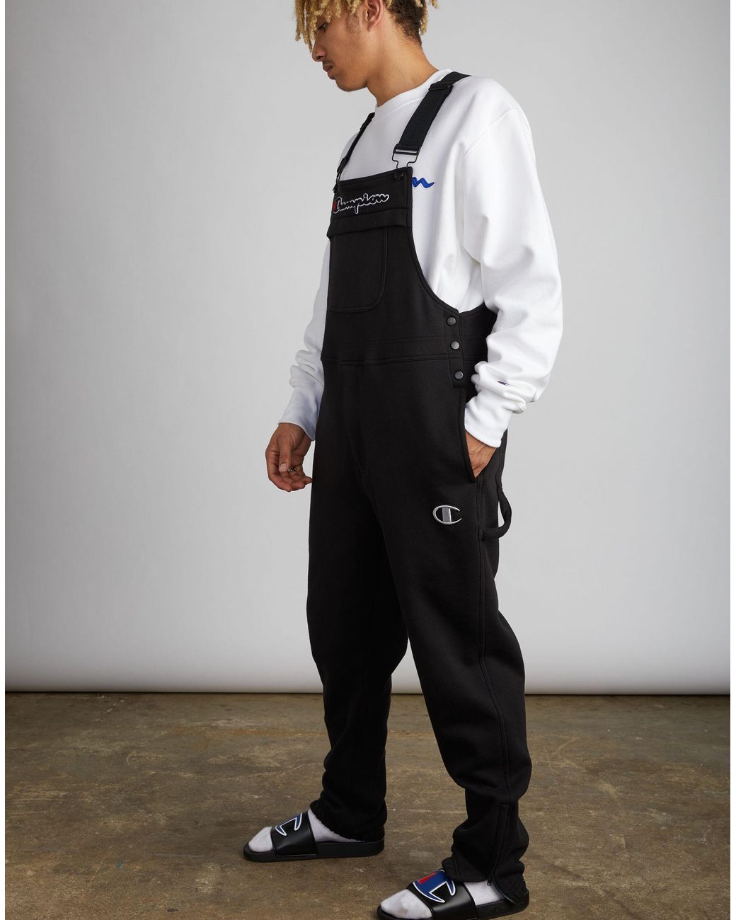 Champion Super Fleece 3.0 Overalls in 