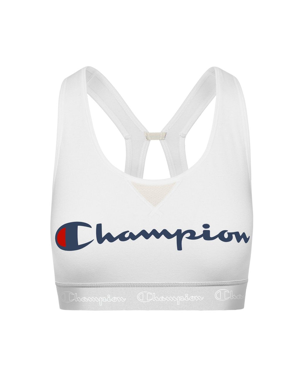 Champion Cotton Authentic Sports Bra Bra in White Save 38 Lyst