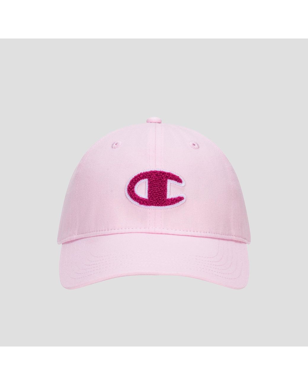Champion Pink Amber Chenille Adjustable Baseball Cap