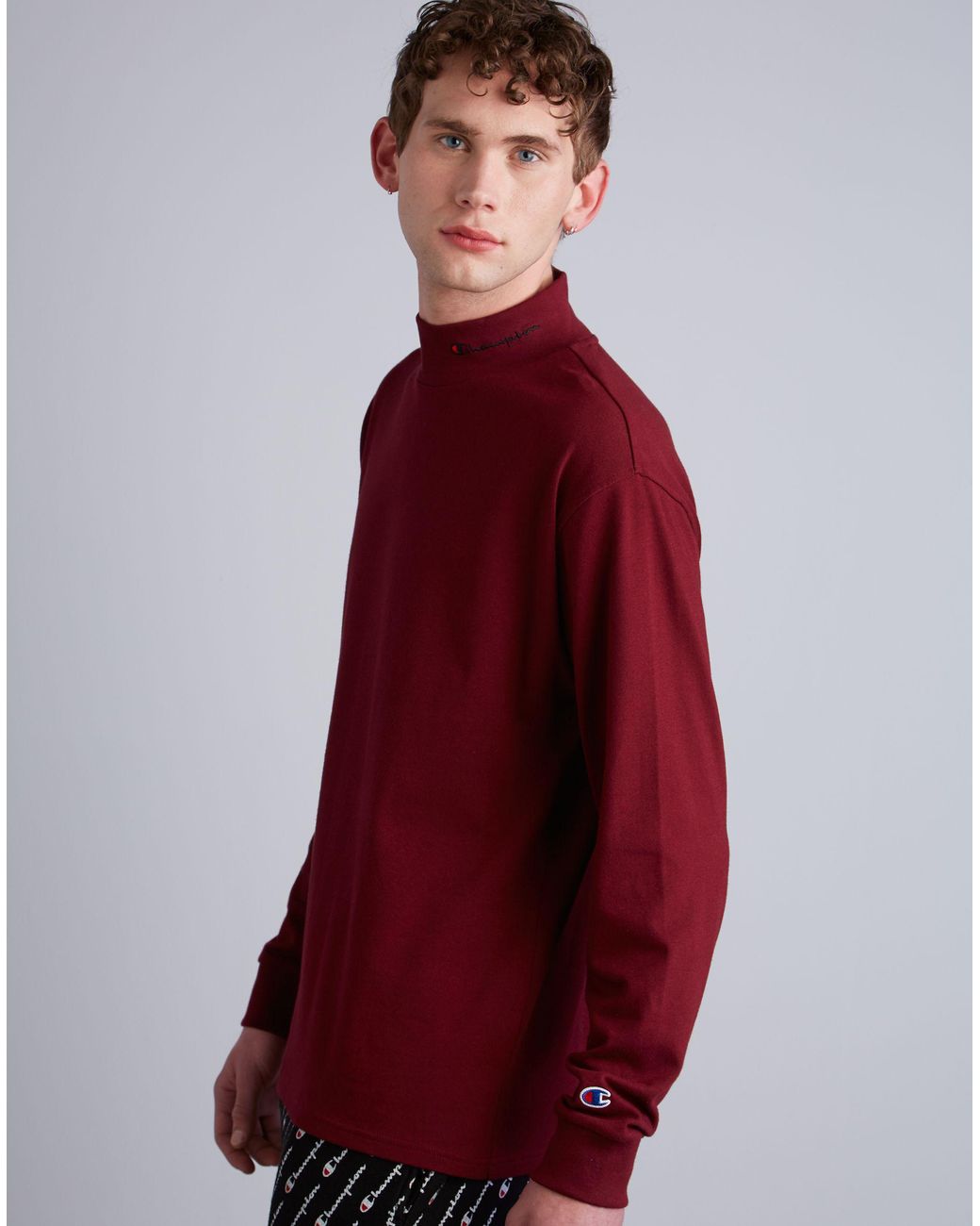 Champion Life® Heavyweight Mock Neck in 