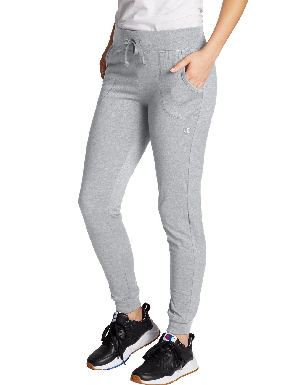 grey womens champion joggers