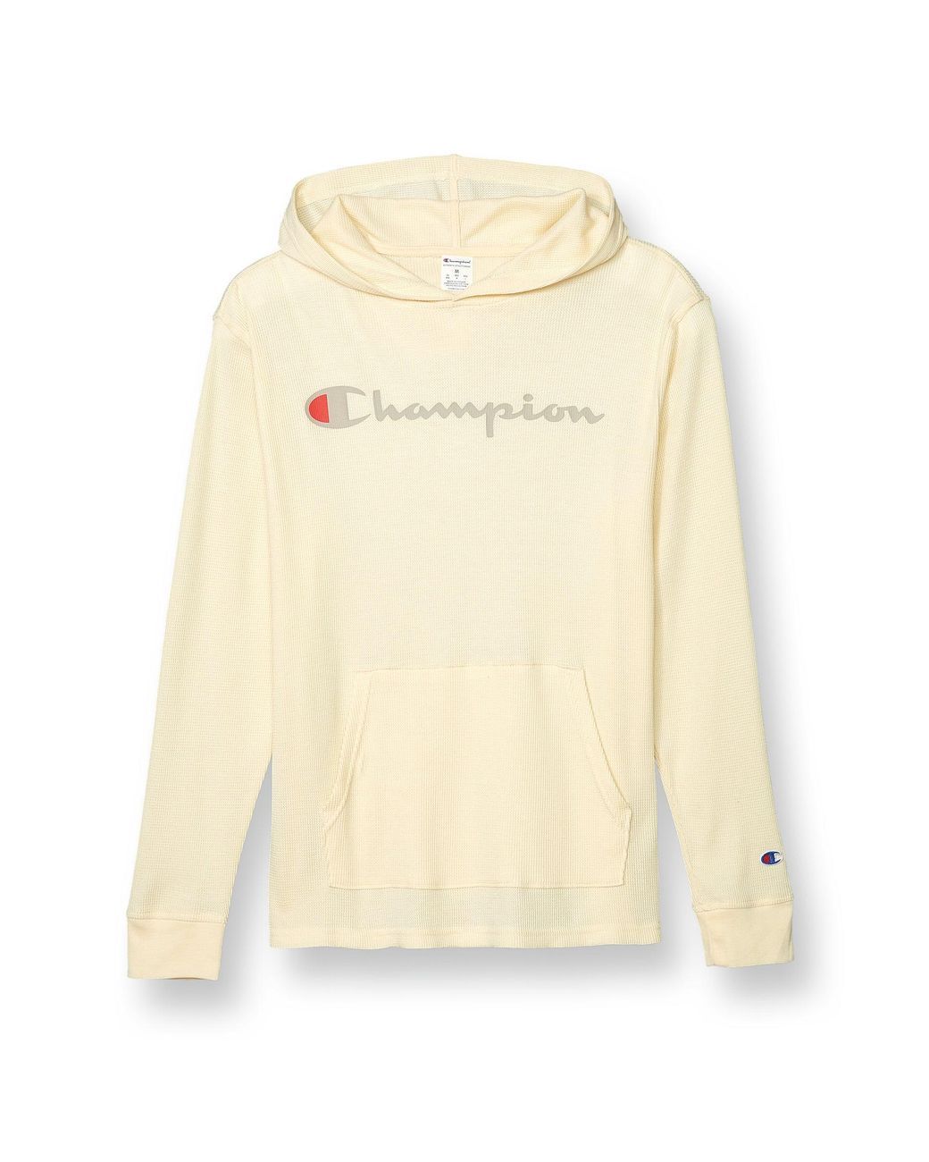 Champion Waffle Hoodie in Natural for Men | Lyst