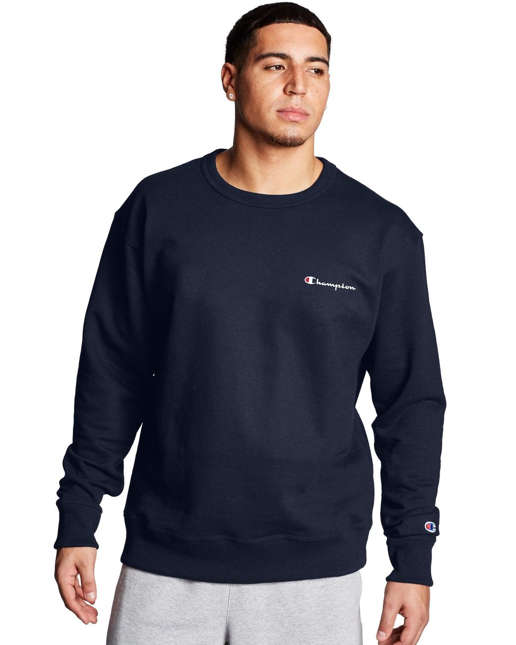 champion navy blue long sleeve
