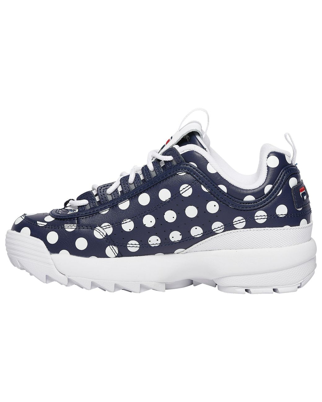 polka dot fila disruptor
