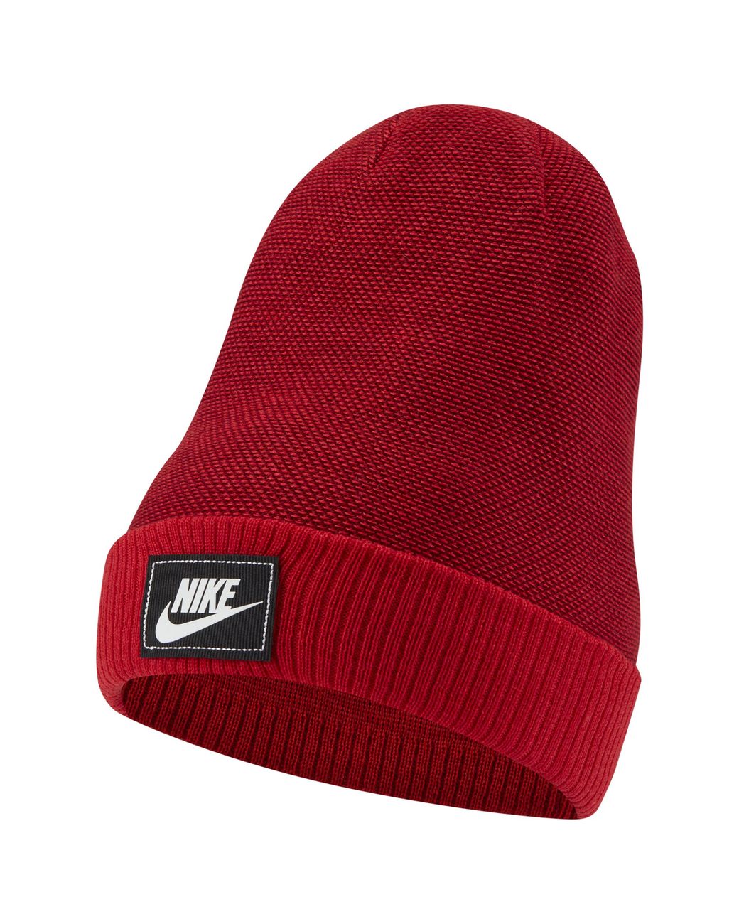 Nike SB Oski ISO Beanie Black-Red - Forty Two Skateboard Shop