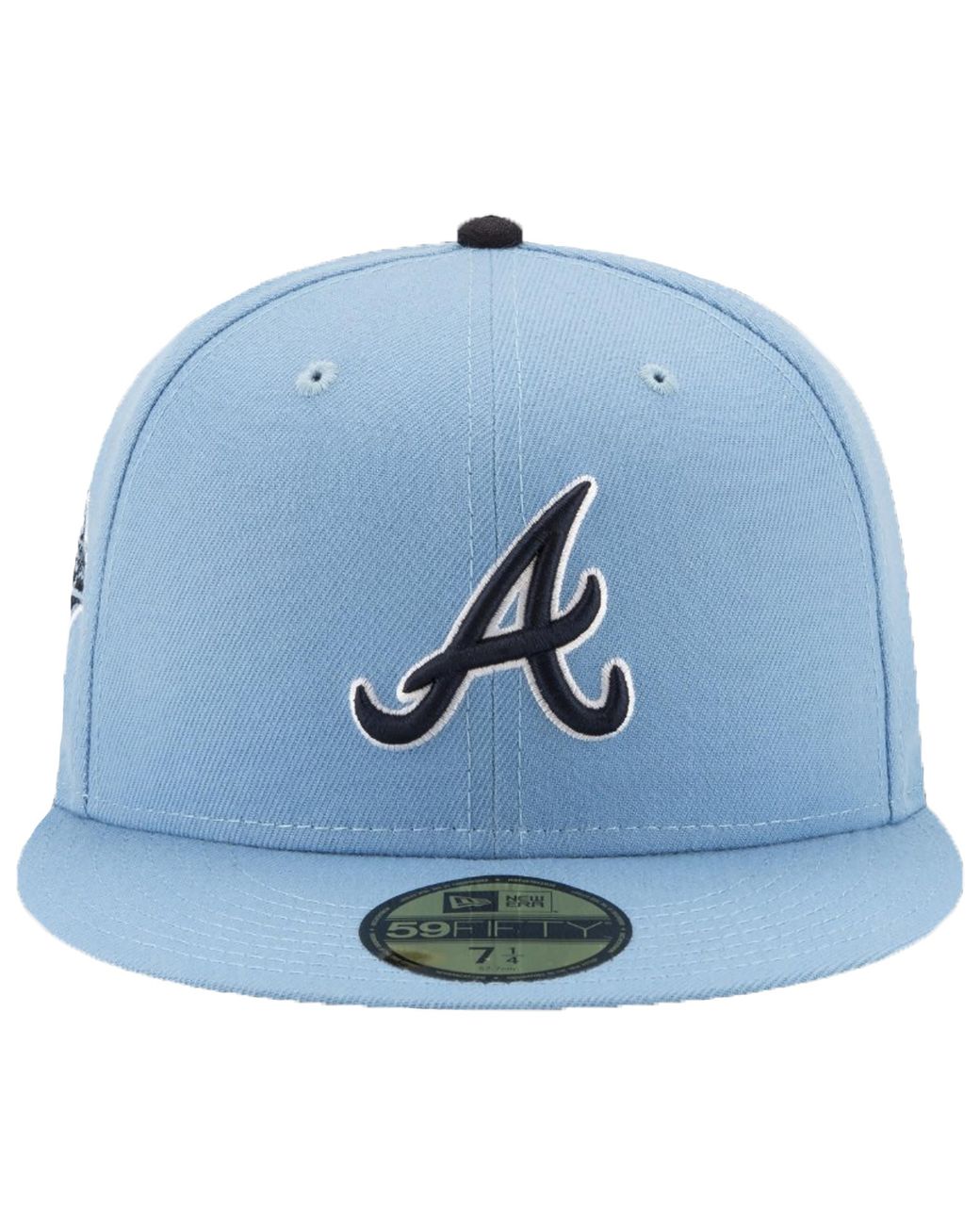 Atlanta Braves X Offset Fitted Cap 