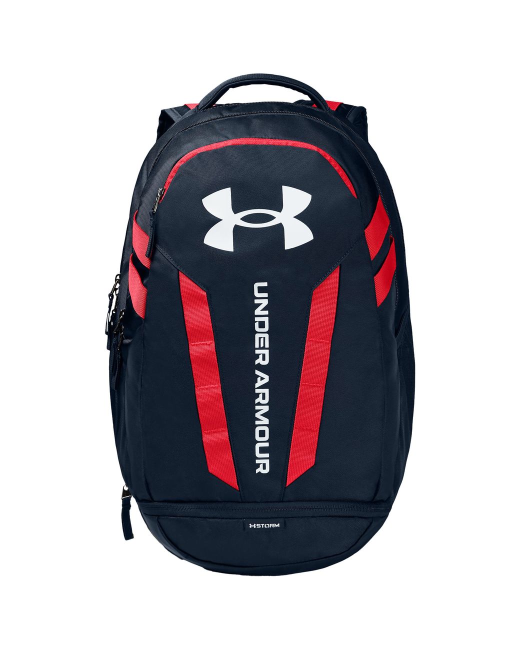 under armour hustle backpack red