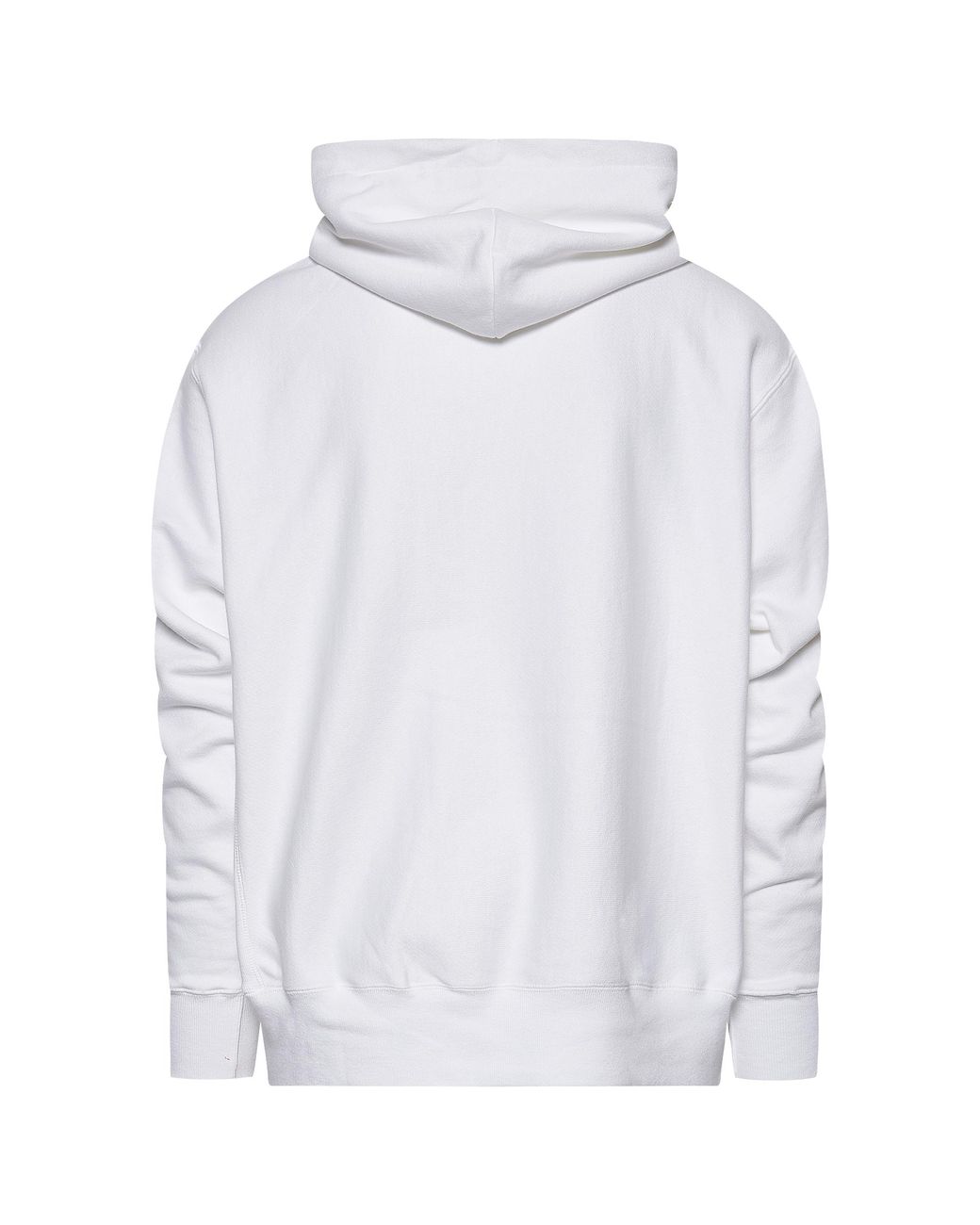 champion rev weave hoodie white