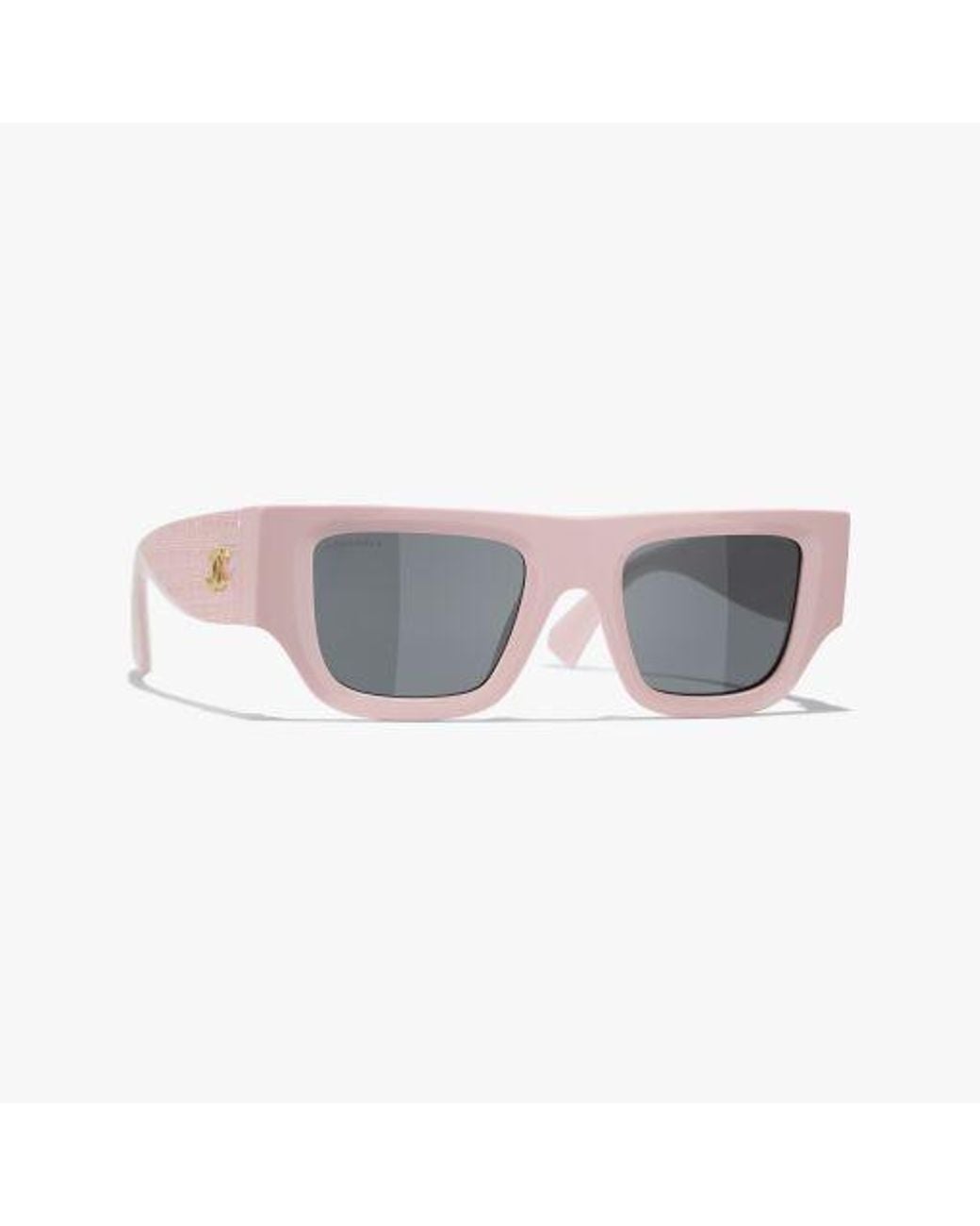 Chanel Gray Square Sunglasses