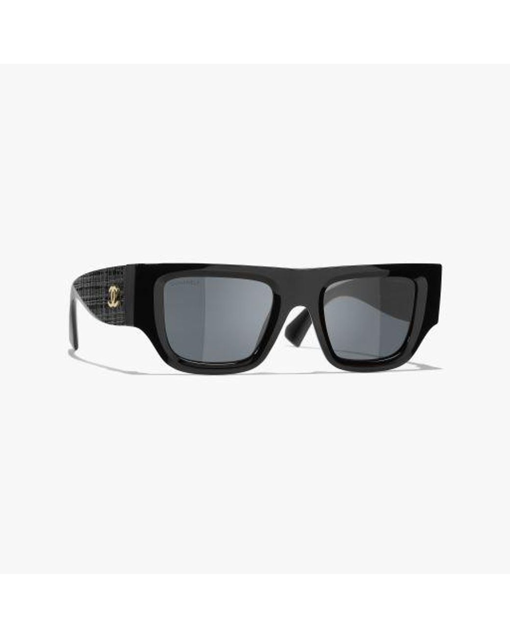 Chanel Black Square Sunglasses