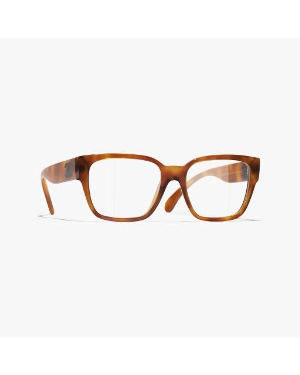 Chanel Brown Square Eyeglasses