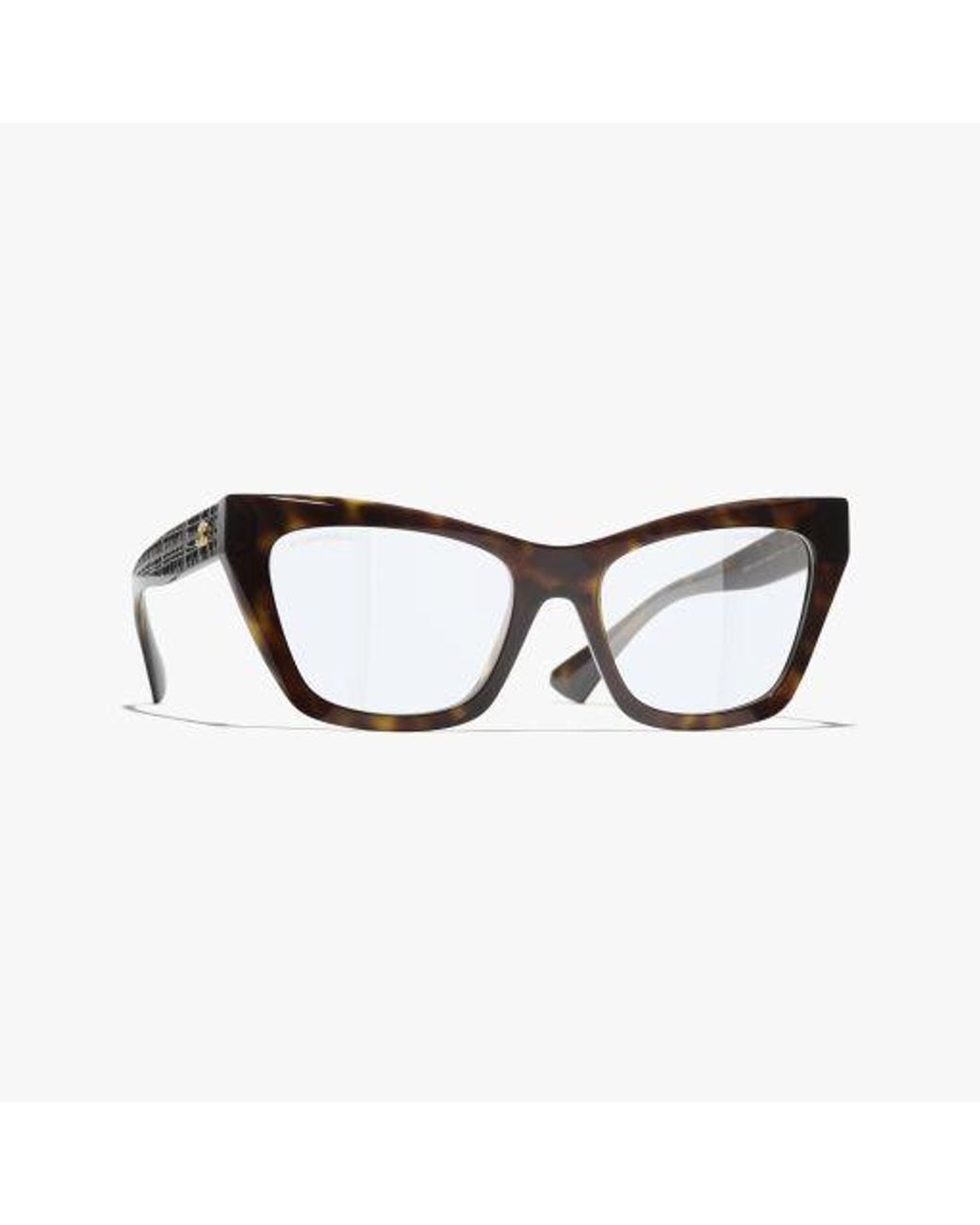 Chanel Black Cat Eye Light Glasses