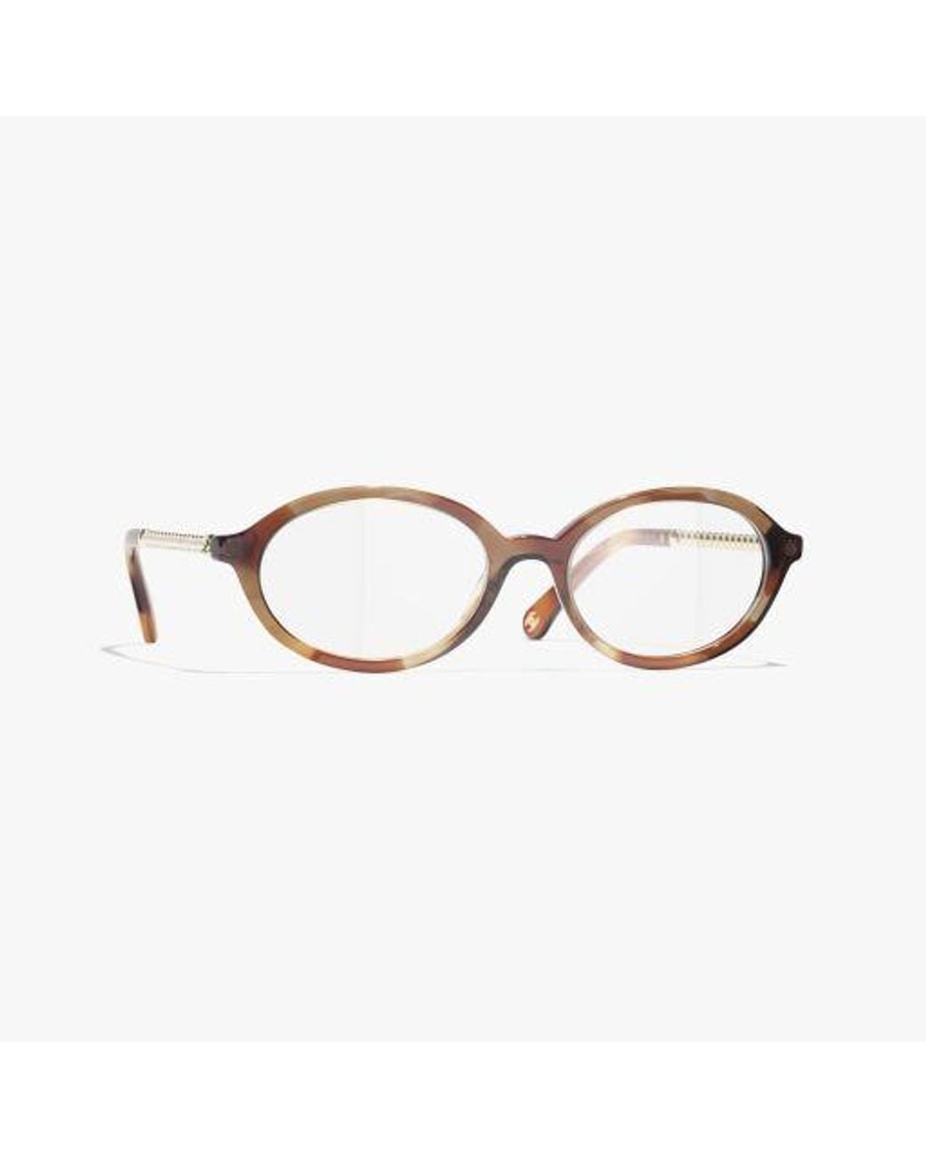 Chanel Multicolor Oval Eyeglasses
