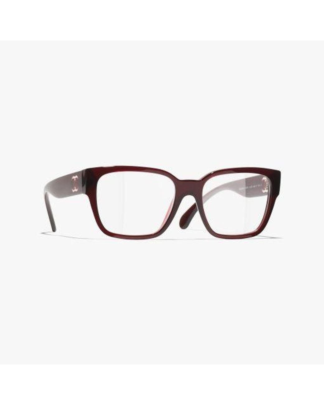 Chanel Red Square Eyeglasses
