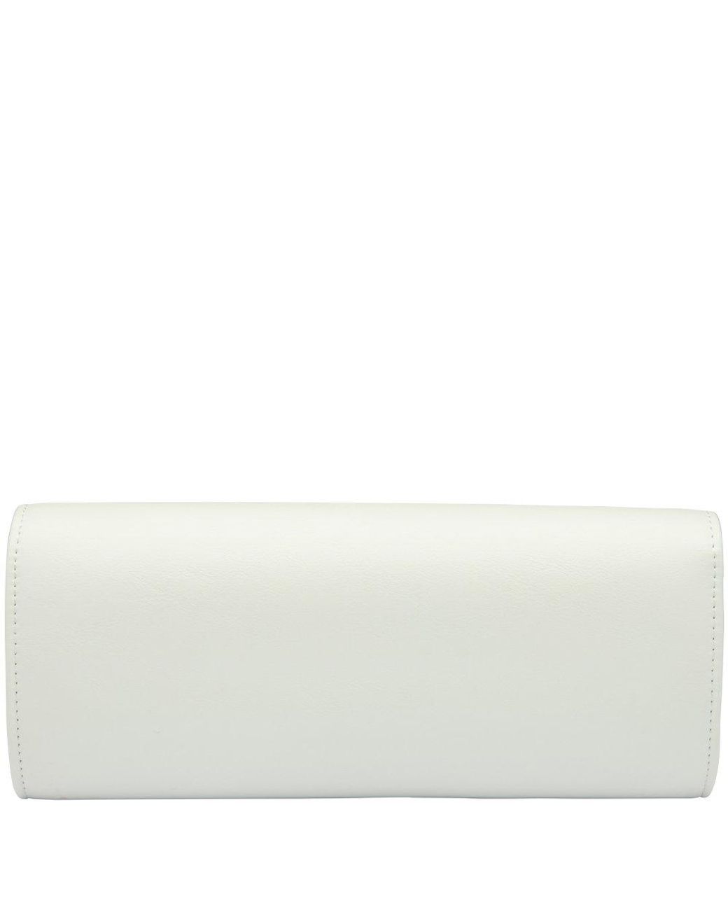 Lotus White Claire Clutch Bag