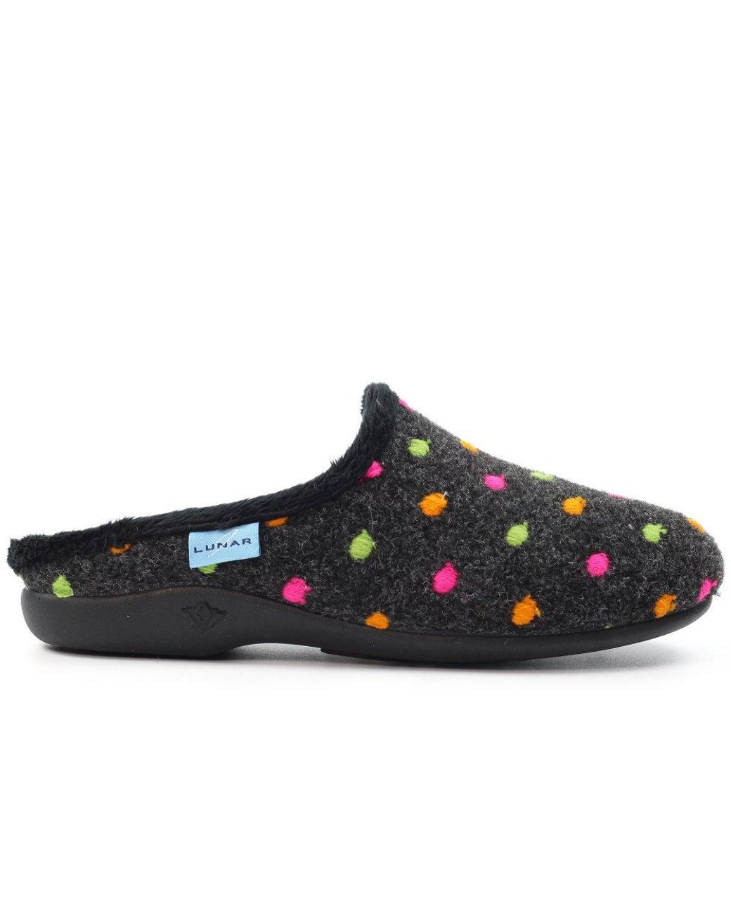 Lunar Blue Peanut Slippers