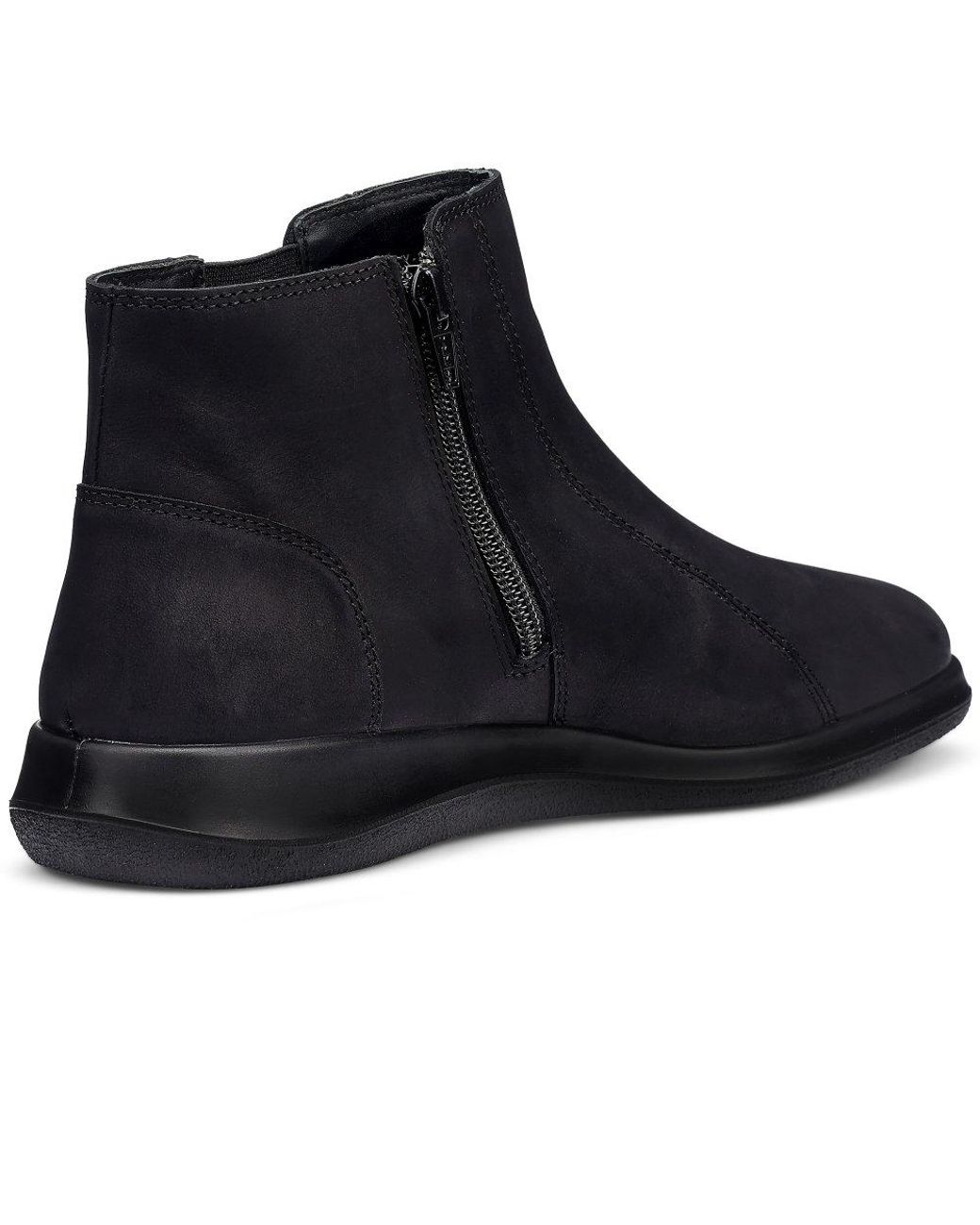 Hotter Blue Alderley Wide Fit Ankle Boots