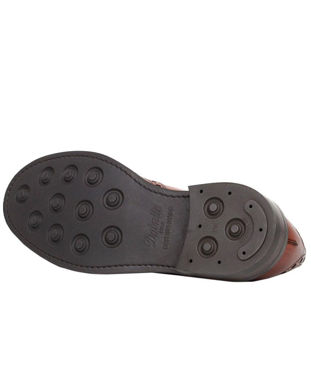 Cheaney Brown Avon Wingcap Brogue Shoe - Dark Leaf Calf Le for men