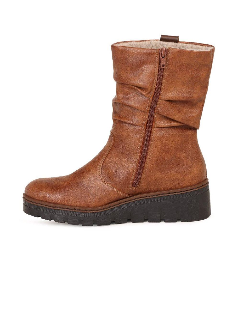 Rieker Brown Croft Ankle Boots
