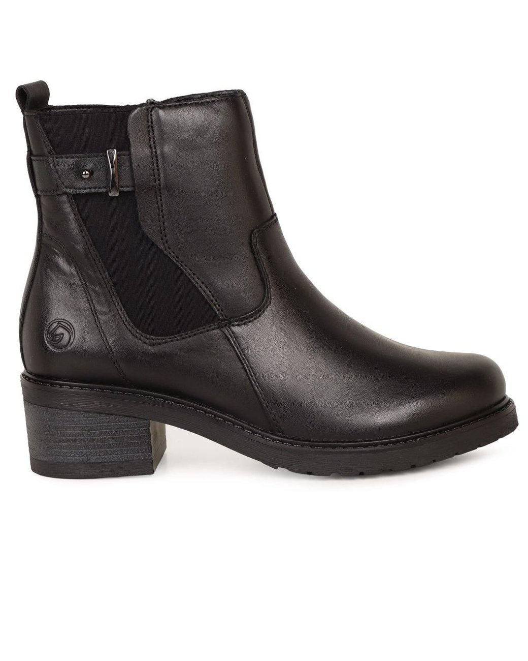 Remonte Black Sofia Ankle Boots
